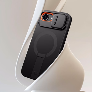 Tech-Protect Kevlar Aura Magnetinis dėklas telefonui iPhone 16e - juodas