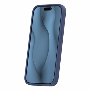 Silikoninis Thin Mag dėklas for iPhone 13 6,1" tamsiai mėlynas