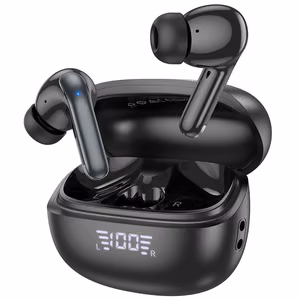 EOL HOCO belaidės ausinės su Bluetooth TWS ANC + ENC EQ5 juodos