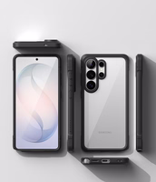 Ringke Fusion Bold Dėklas for Samsung Galaxy S26 Ultra - Clear juodas