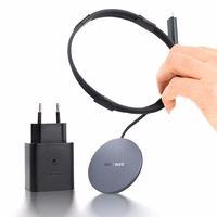 "Samsung EP-P2900TBE" 25 W belaidis įkroviklis su 45 W adapteriu - pilkas