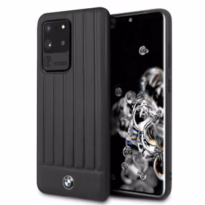 BMW Signature dėklas Samsung Galaxy S20 Ultra - juodas