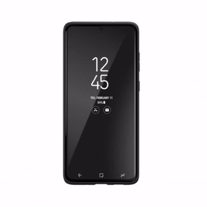 Adidas PU formuojamas dėklas Samsung Galaxy S20+ - baltas ir juodas