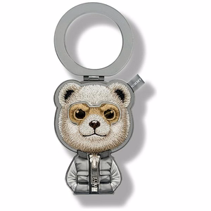Nimmy Cool&Cute 2.0 Bear magnetinis pakabukas pilkas