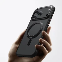 Tech-Protect MagRing Magnetinis dėklas telefonui iPhone 17 Pro - Matinis juodas