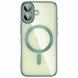 Tech-Protect MagFlex dėklas, skirtas iPhone 17, matinis žalias