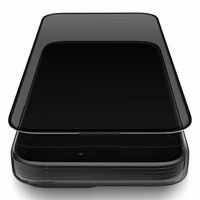 Uniq Optix privatumo grūdintas stiklas iPhone 15 / 14 Pro su aplikatoriumi