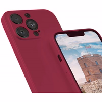 Dėklas "Liquid Silicone" skirtas Xiaomi 12 / 12X / 12S bordo