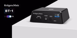 2-in-1 Bluetooth HiFi garso imtuvas ir siųstuvas (Apt-X, NFC), modelis BT-1