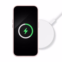 LEATHER MAG COVER dėklas telefonui SAMSUNG S25 PLUS smėlio rožinis