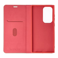 Wonder Frame dėklas telefonui Samsung Galaxy S24 Ultra raudonas