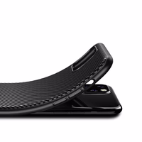 Crong Prestige Carbon Cover - iPhone 11 Pro dėklas (juodas)
