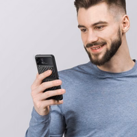 Dėklas Dux Ducis "Venice" skirtas Samsung F711 Z Flip3 juodas