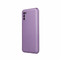 Metalinis dėklas telefonui Samsung Galaxy A25 5G (global) violetinis