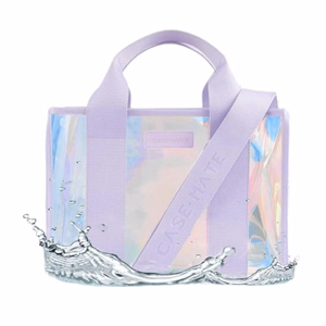 Case-Mate Mini Travel Tote Bag vandeniui atsparus krepšys per petį, Soap Bubble