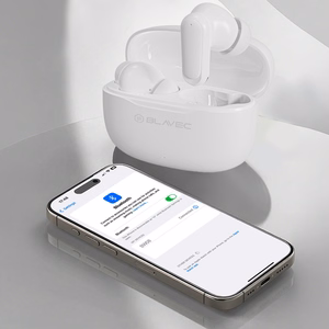 Blavec Bluetooth TWS Ausinės BW-08 Speak AI baltos