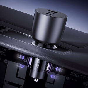 Orico PowerLink 165W USB-A + 2x USB-C automobilinis įkroviklis - juodas