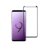 Apsauginis stiklas Blue Star - SAMSUNG Galaxy S9 Full Face (pilnas klijavimas su rėmeliu, dėklui draugiškas) juodas