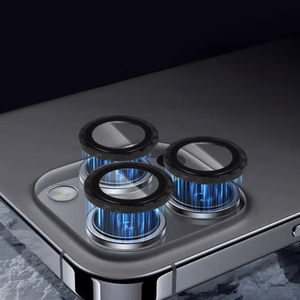 Grūdintas stiklas Tel Protect 3D objektyvo Aramid serija kamerai Iphone 14/14 Plus/16e (2 objektyvai)