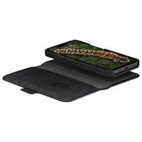 Dėklas dbramante 1928 New York 2w1 Wallet iPhone 14 juodas