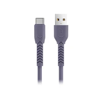Maxlife MXUC-04 kabelis USB - USB-C 1,0 m 3A violetinis