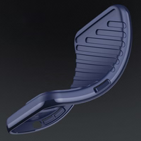 Griaustinio dėklas Samsung Galaxy S25+ silikoninis šarvuotas dangtelis - mėlynas