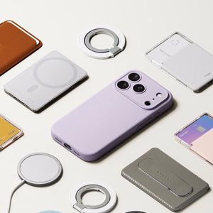 Ringke Silikoninis magnetinis MagSafe dėklas telefonui iPhone 17 Pro - juodas