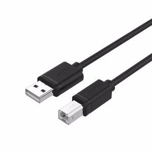 UNITEK Y-C421GBK USB laidas 5 m USB 2.0 USB A USB B juodas