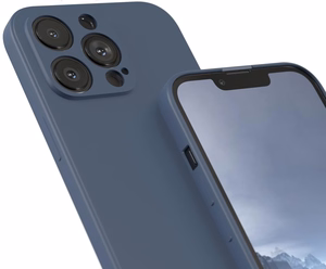 Dėklas Liquid Silicone 1.5mm Xiaomi Poco X5 5G tamsiai mėlynas