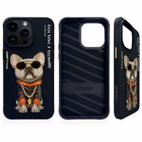 Nimmy Glasses Cool dėklas telefonui iPhone 15 Pro Max - juodas