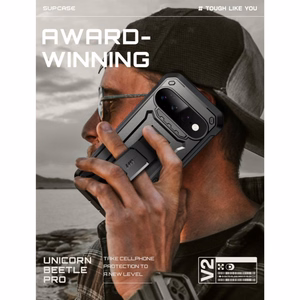 Supcase Unicorn Beetle Pro  Google Pixel 11 Pro XL dėklas, juodas