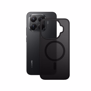 Чехол Crong Hybrid Matte Magnetic MagSafe для Xiaomi 15T Pro, чёрный