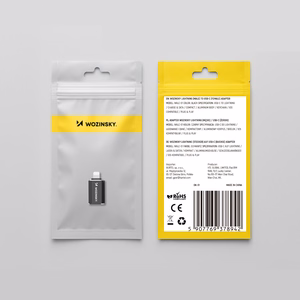 Wozinsky WALC-01 Lightning į USB-C adapteris – juodas