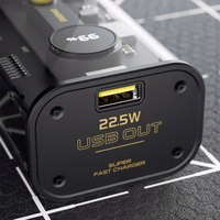 Išorinė baterija Dudao "K16" juoda 10000mAh (22.5W)