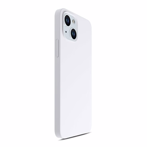 3mk Hardy Silikoninis Magnetinis dėklas iPhone 15 - balta ir sidabrinė