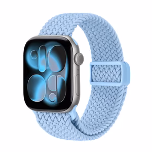 Crong Wave Band pintas Apple Watch dirželis, 38/40/41/42 mm, dangaus mėlynas
