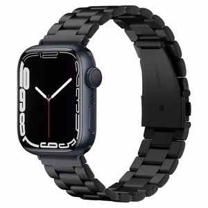 Spigen Modern Fit dirželis Apple Watch 4 / 5 / 6 / 7 / 8 / SE / Ultra (42/44/45/49 mm) – juodas
