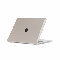 Tech-Protect SmartShell dėklas MacBook Air 15" M2 / M3 / 2023-2024 - skaidrus