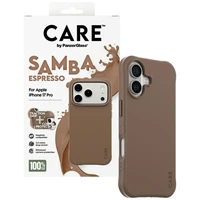 CARE by PanzerGlass Stilingas Samba Magnetinis dėklas telefonui iPhone 17 Pro - rudas