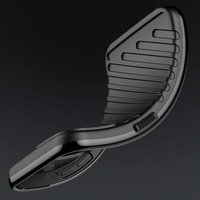 Thunder Case dėklas Samsung Galaxy A24 4G silikoninis šarvuotas dėklas juodas