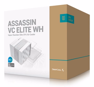 DeepCool Assassin VC Elite WH procesoriaus oro aušintuvas 120/140 mm baltas 1 vnt.