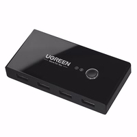 Ugreen 30767 sąsajos šakotuvas USB 2.0 Juoda