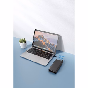 VEGER Išorinė baterija 20000 mAh PD QC3.0 5A 100W T100 (W2032C-100) juoda