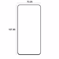 Etteri grūdintas stiklas 9D for Samsung Galaxy S25 FE / A57 5G