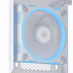 ASUS PRIME AP202 ARGB „Midi Tower“ Balta