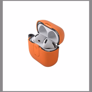 Uniq Clyde Lock dėklas AirPods 4 - oranžinis
