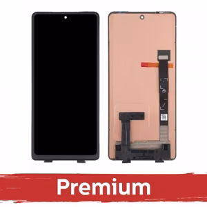 Ekranas skirtas Motorola Edge 20 / Edge 20 Pro juodas OEM