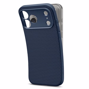 Spigen Liquid Air dėklas, skirtas iPhone 18 Pro / 17 Pro – spalva: tamsiai mėlyna