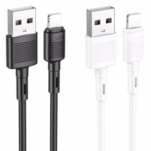 Kabelis USB A į Lightning Hoco 2,4A 1 m X83 baltas