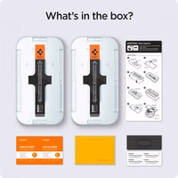 Spigen Glas.tR EZ Fit Privacy grūdintas stiklas iPhone 13 Pro Max - 2 vnt.